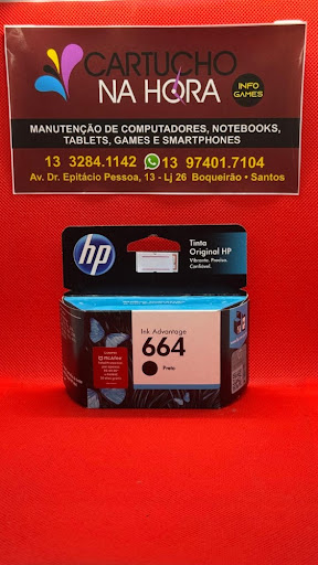 Cartucho HP 664 Preto
