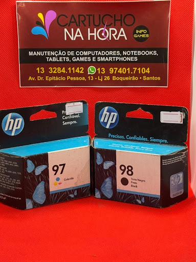 Cartuchos HP 97 e 98