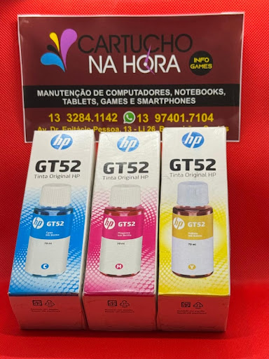 Refil de Tinta HP GT52